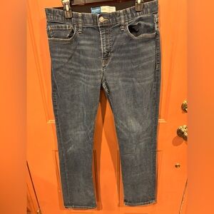 Old Navy 34x32 Blue Jeans 360 Stretch Flex Denim Dark Wash